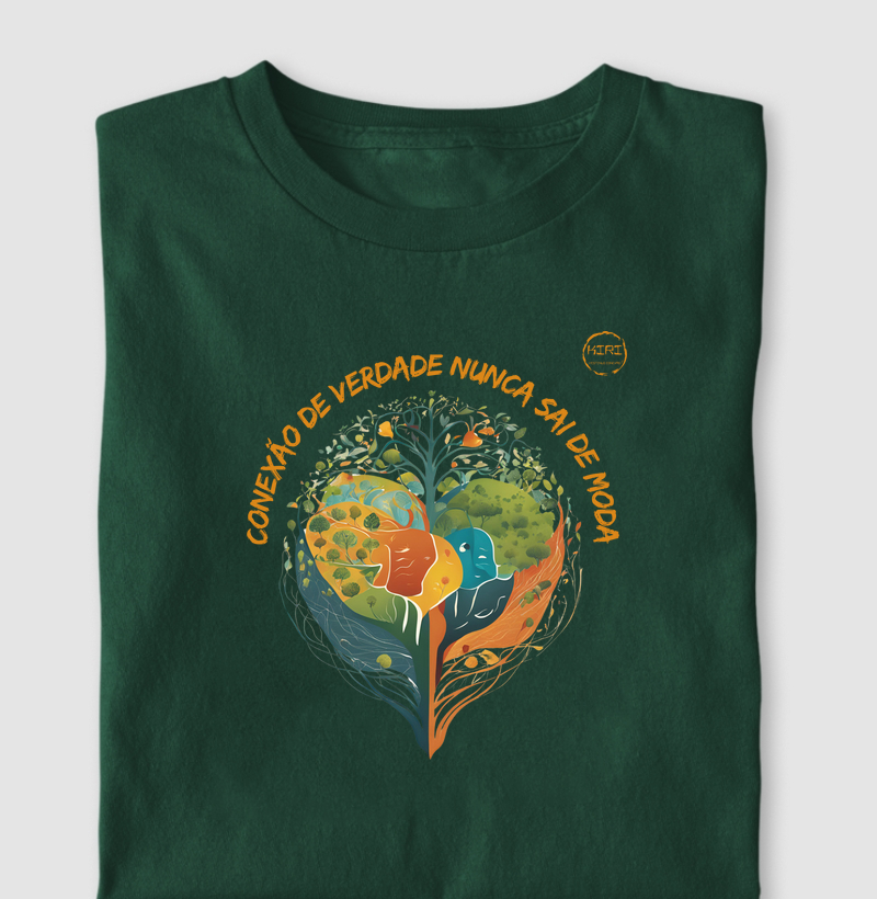 Camiseta KIRI - Conexão de Verdade Nunca sai de Moda