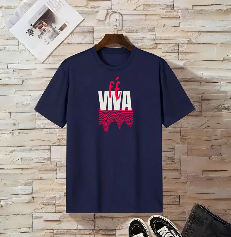 Camiseta Cristã "Fé Viva"