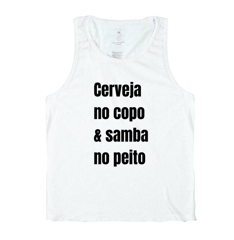 Camisa Cerveja no Copo