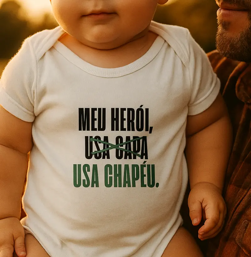 Herói usa chapéu!