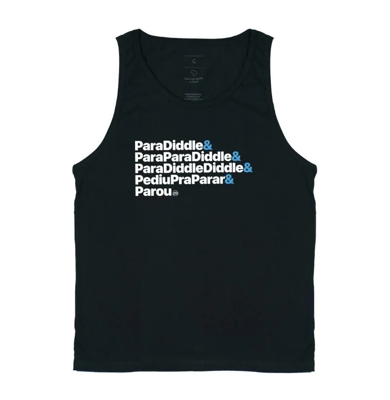 Pediu pra parar & parou (preta e azul)