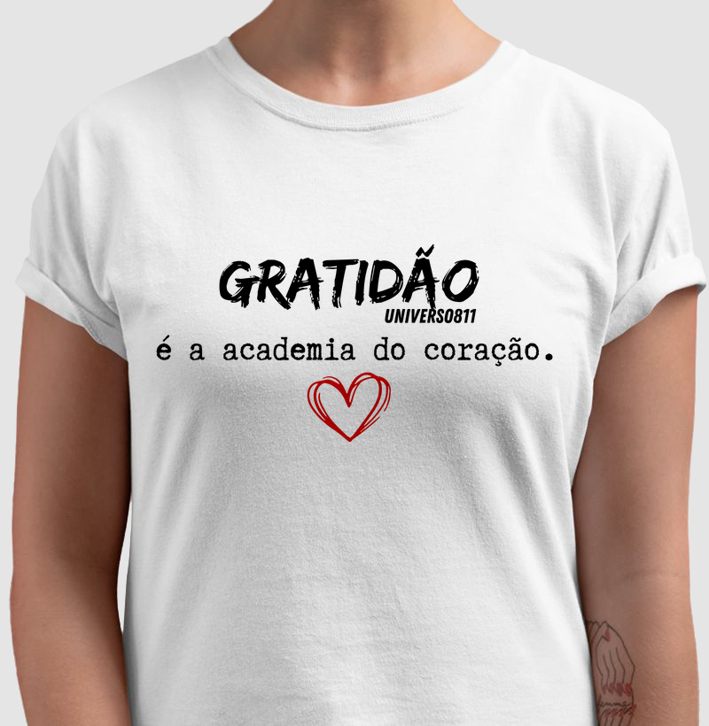 CAMISETA - GRATIDÃO