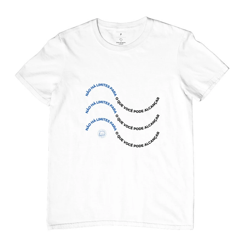 Camiseta Não há limites 