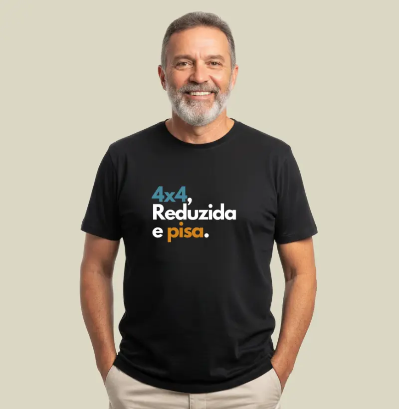 4x4 reduzida e pisa