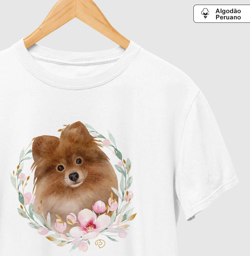 Spitz Alemão Aquarela