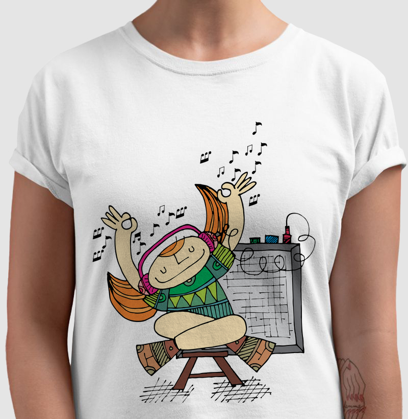 Camiseta Música