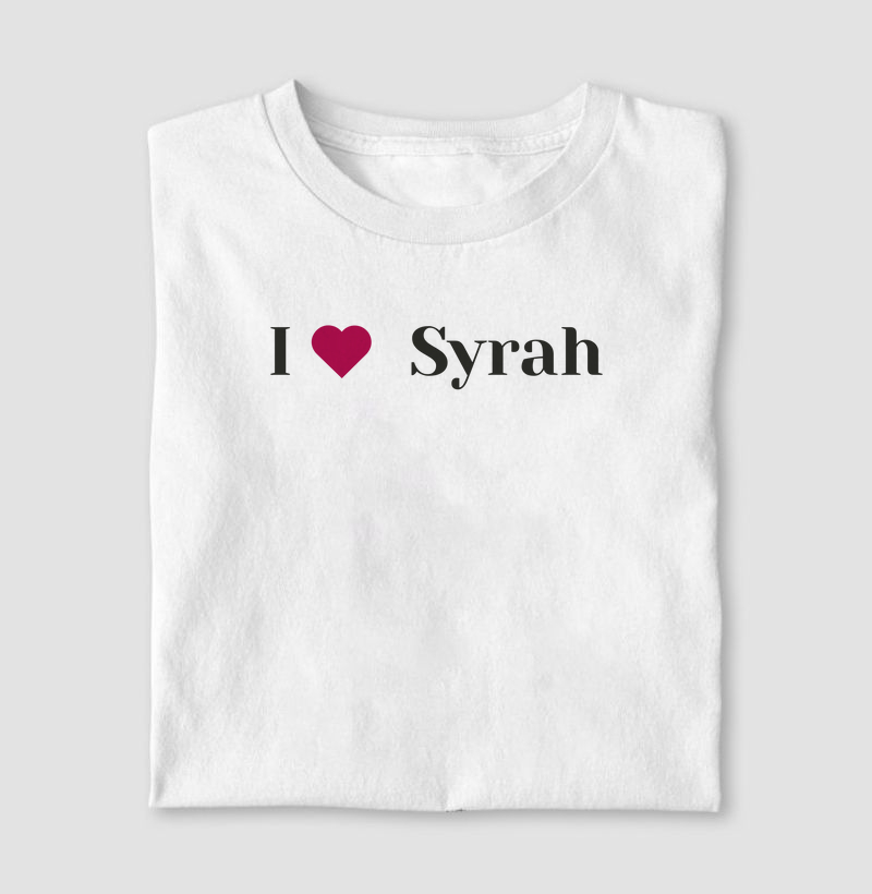 I love syrah