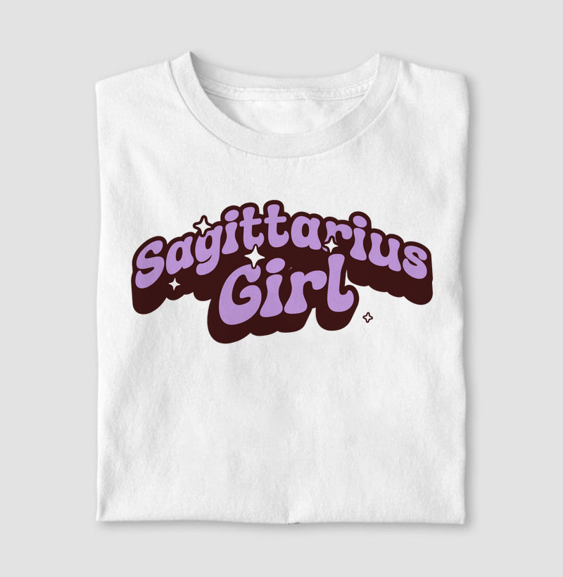 Camiseta Signos SAGITÁRIO GIRL