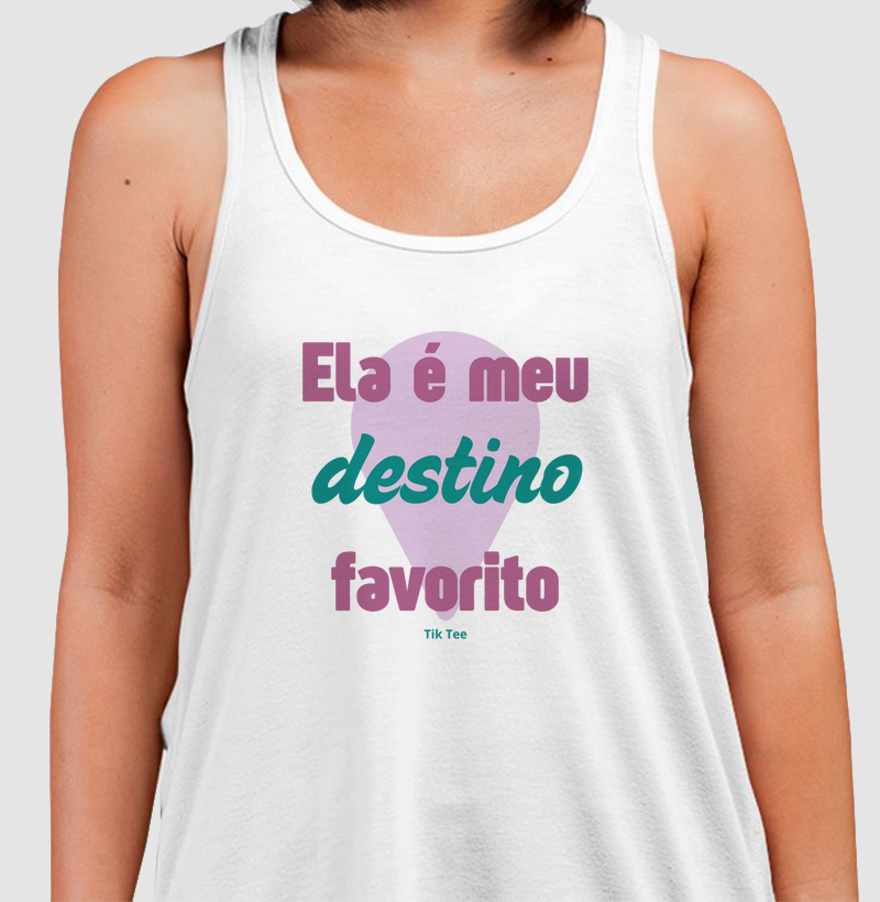 Ela é meu destino favorito