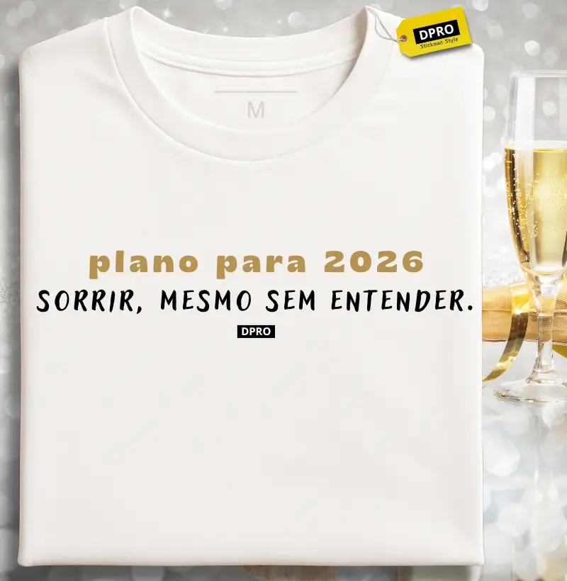 Sorrir, mesmo sem entender.