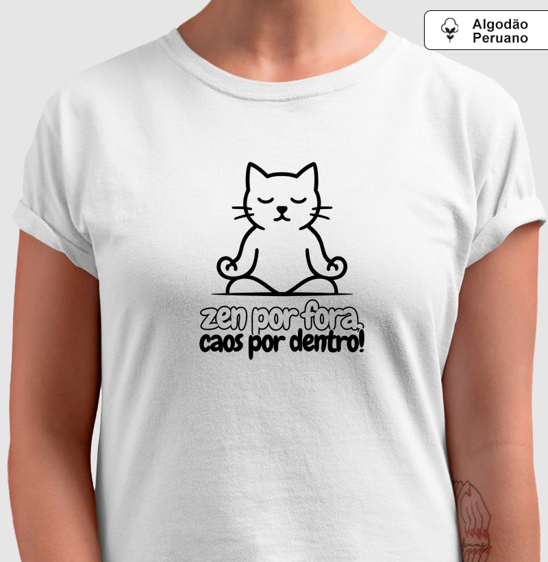 Zen por fora, caos por dentro!