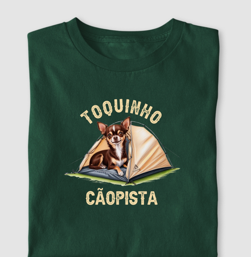 Toquinho Cãopista (Camisa Personalizada)