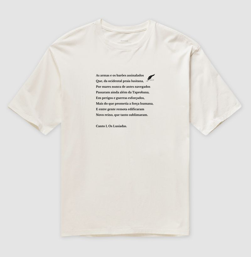 Camiseta As Armas e os Barões Assinalados