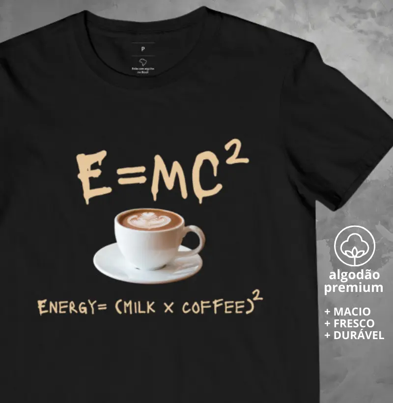 Camiseta Fórmula do Café