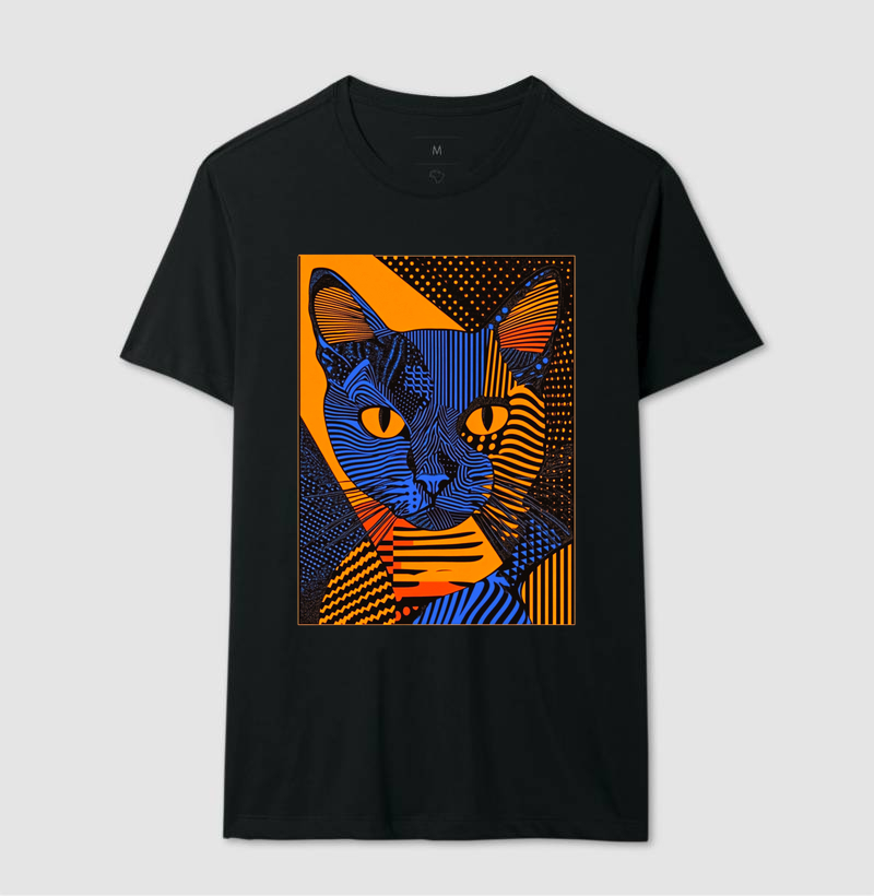 Cat OP Art