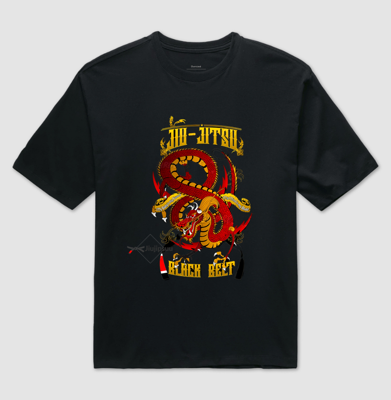 Camisa Estampas Jiu Jitsu 