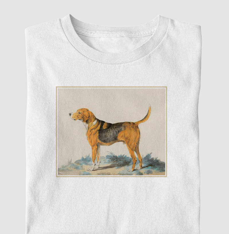 Vintage dog illustration