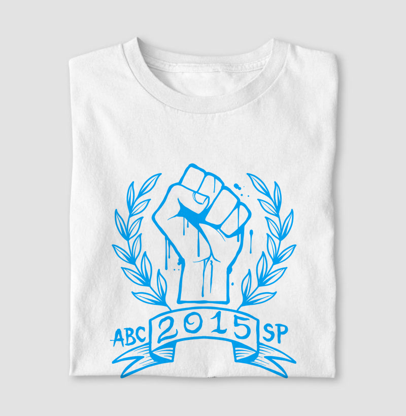 Camiseta Punho Azul