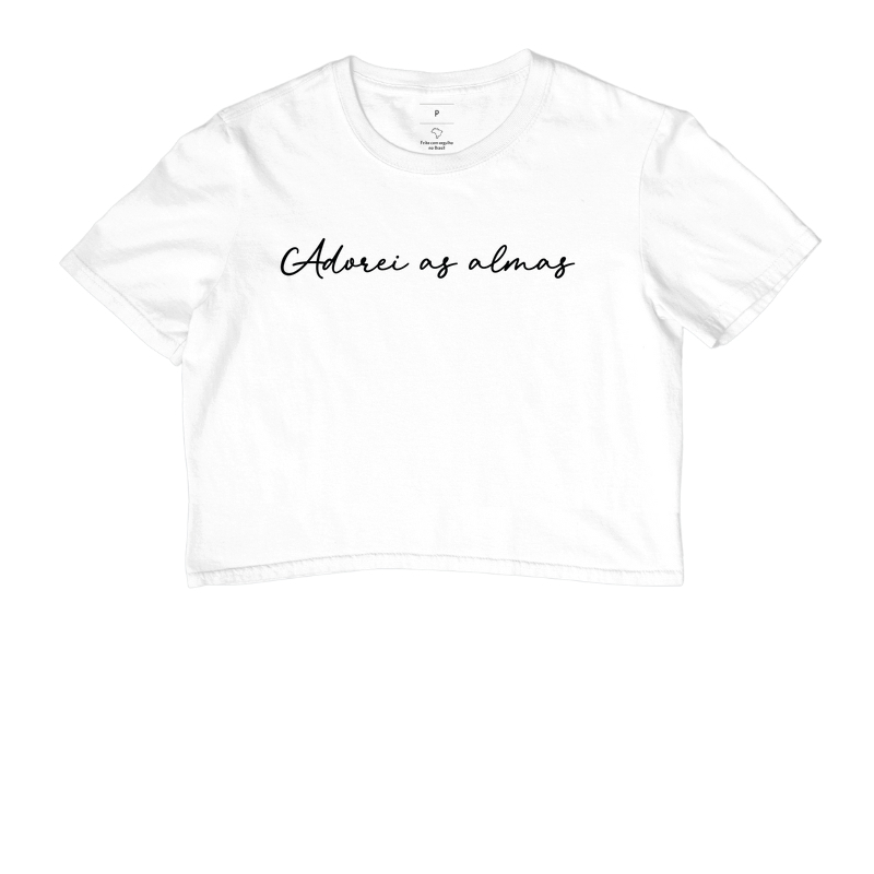 Adorei as Almas - cursiva