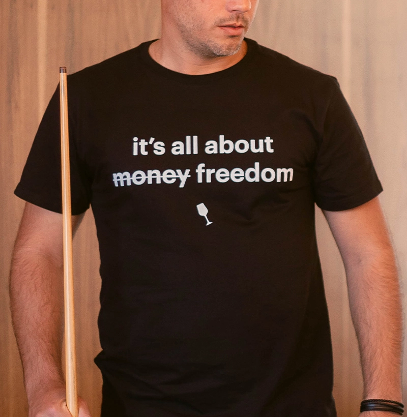 it's all about money freedom