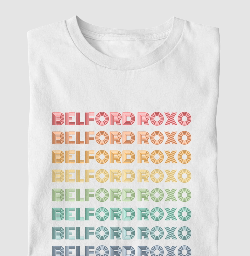 Belford Roxo Letreiro Retrô