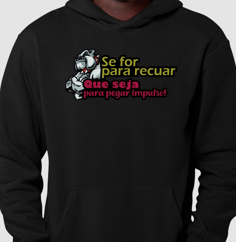 Se for para recuar, que seja para pegar impulso