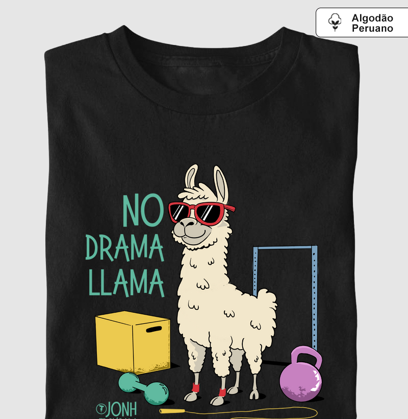 Camiseta Prime No Drama Llama
