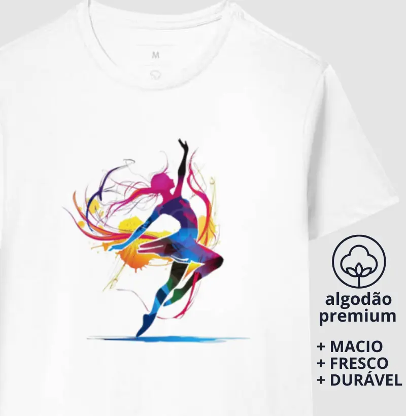 Camiseta Dança