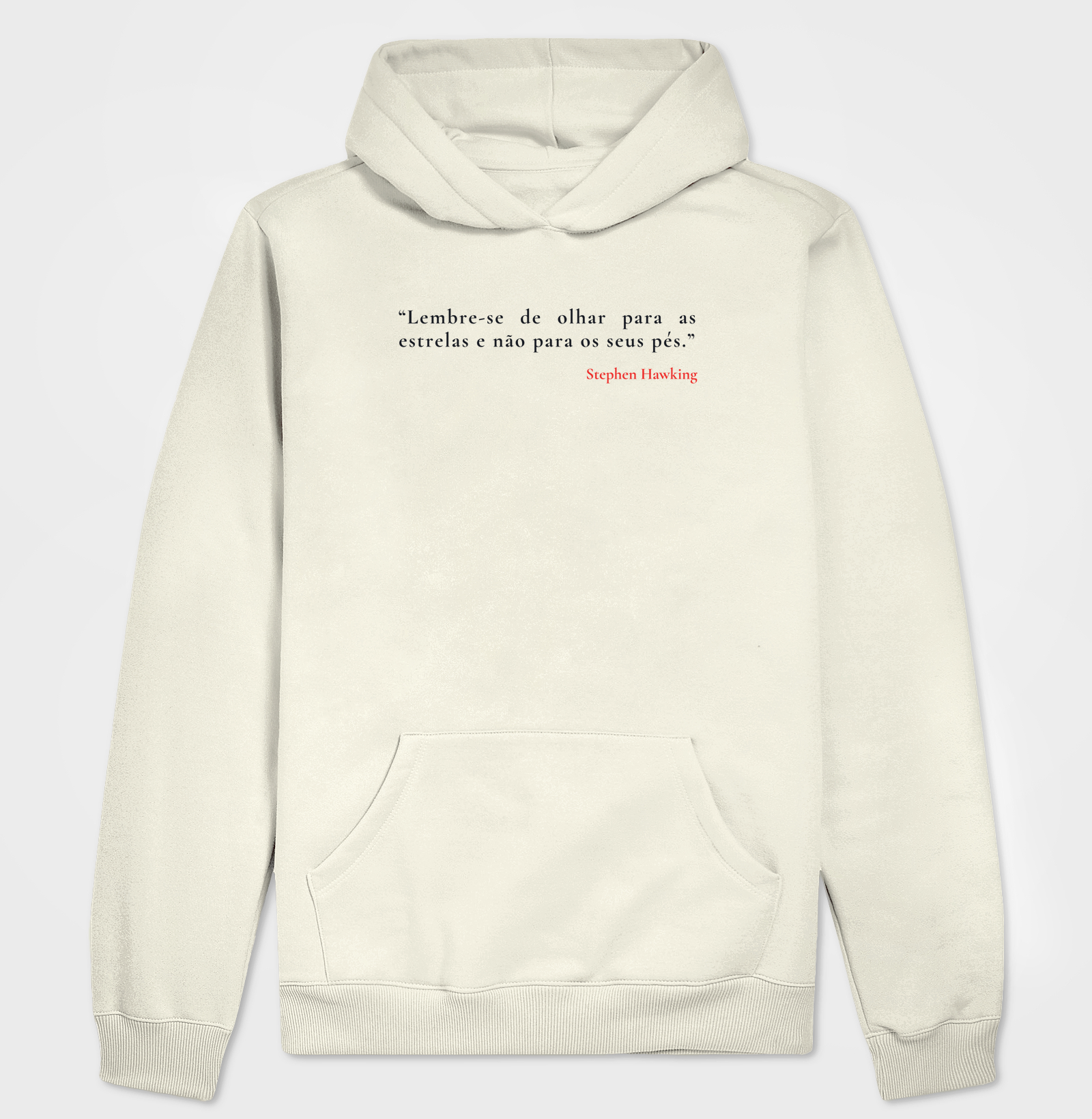 Hoodie Moletom Stephen Hawking Olhar Para As Estrelas