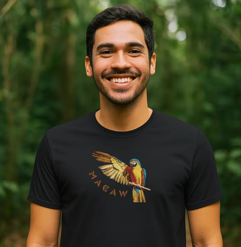 Camiseta Arara Canindé - Macaw