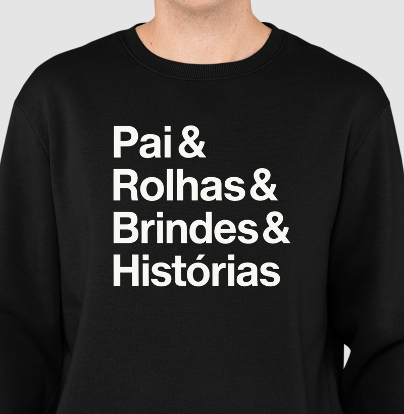 Moletom Pai & Rolhas