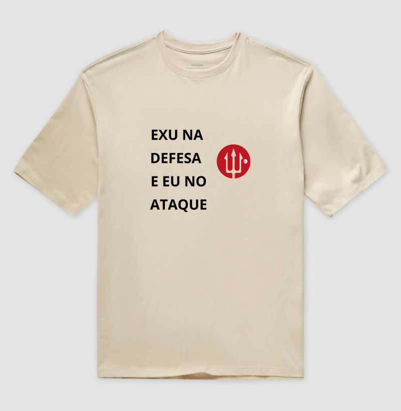 Exu na defesa e eu no ataque