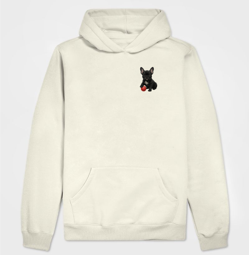 Bulldog Preto Minimalista