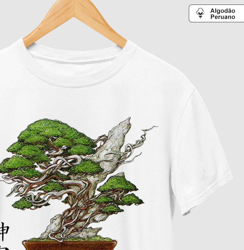 Camisetas orientais bonsai 