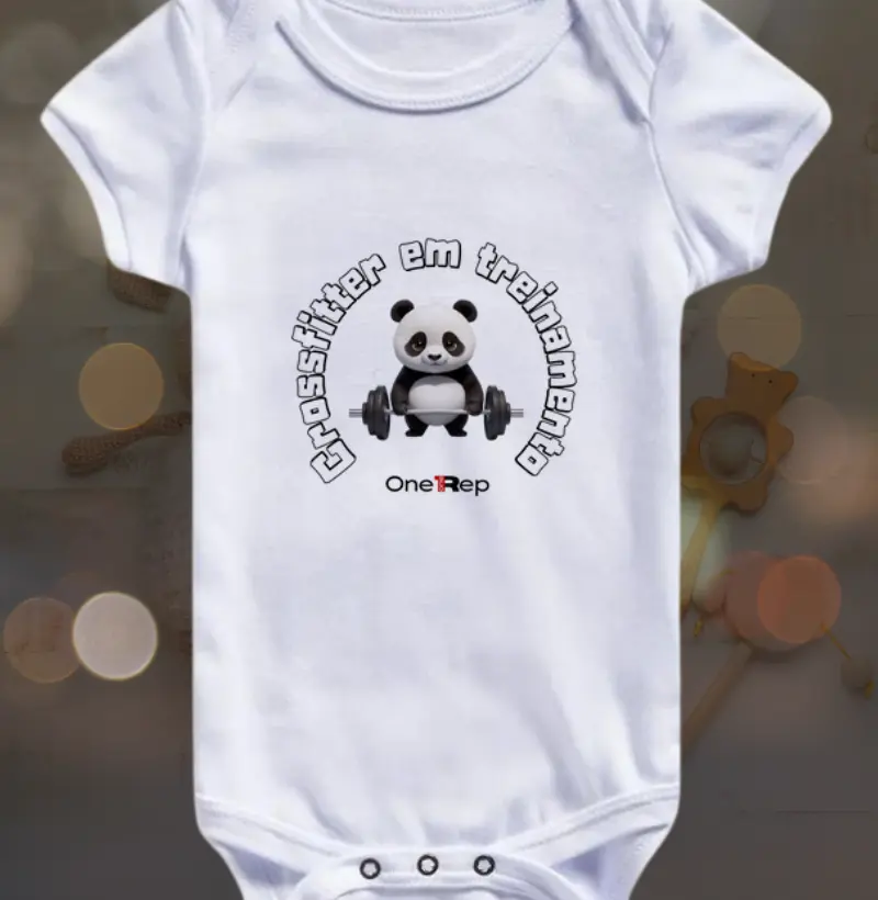 Crossfitter em treinamento (Panda) - unissex