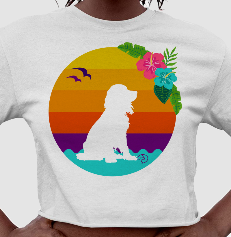 Cocker Spaniel Sunset