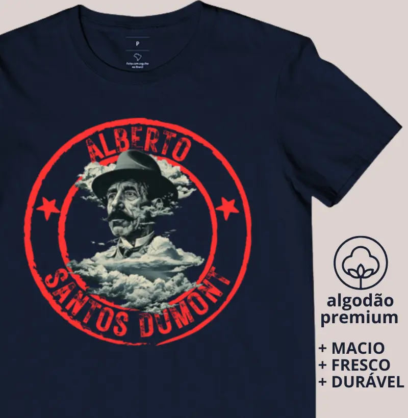 Camiseta Alberto Santos Dumont