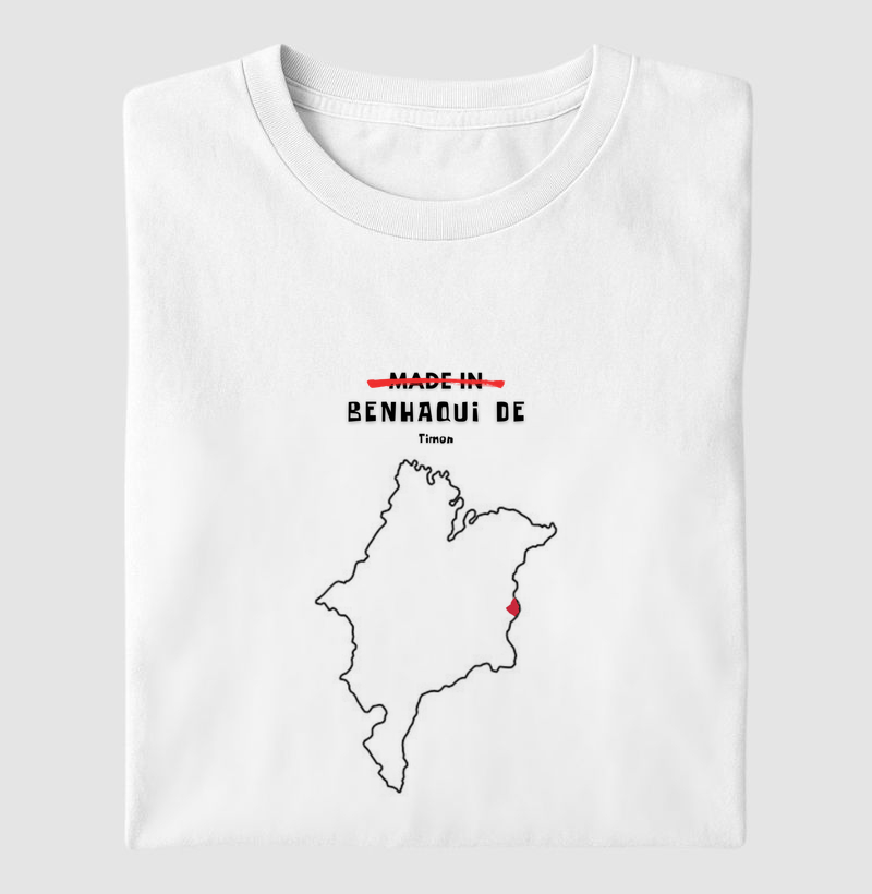 Camiseta Binhaqui de Timon-MA | OxenteWear