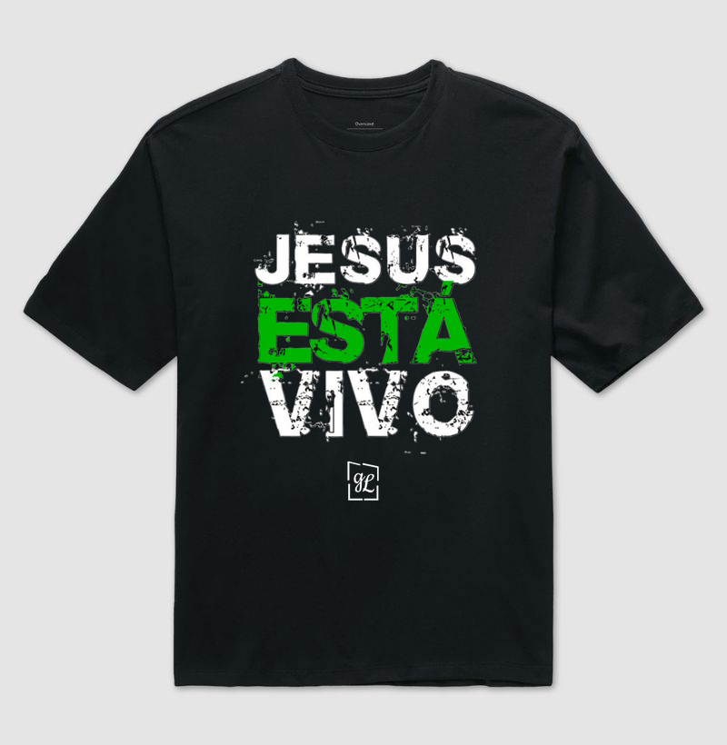 Camiseta Oversized Gospel Visual v1