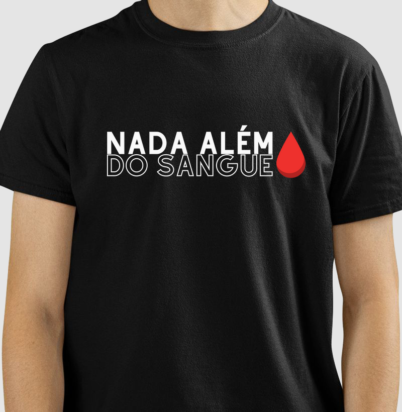 Camiseta Nada além do sangue