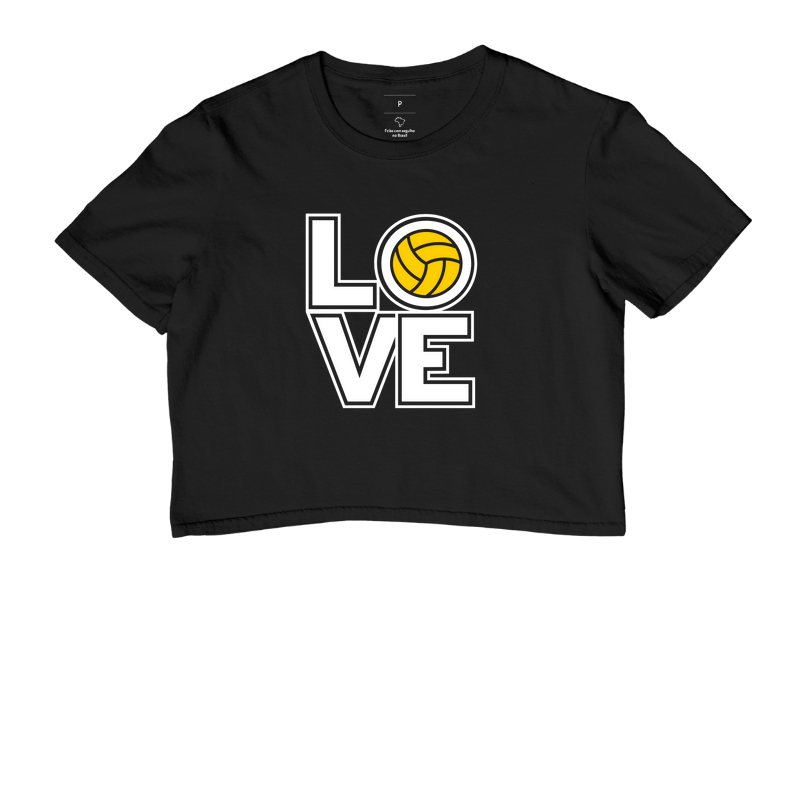 Estampa Love Vôlei de Praia