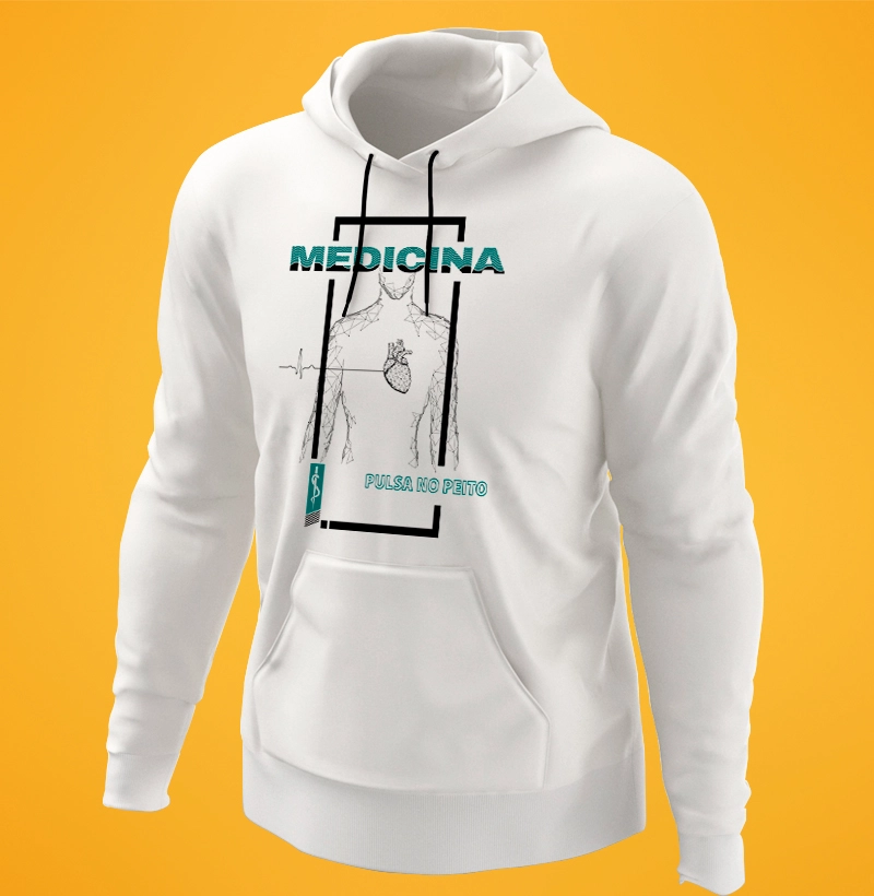 Moletom Medicina pulsa - unissex
