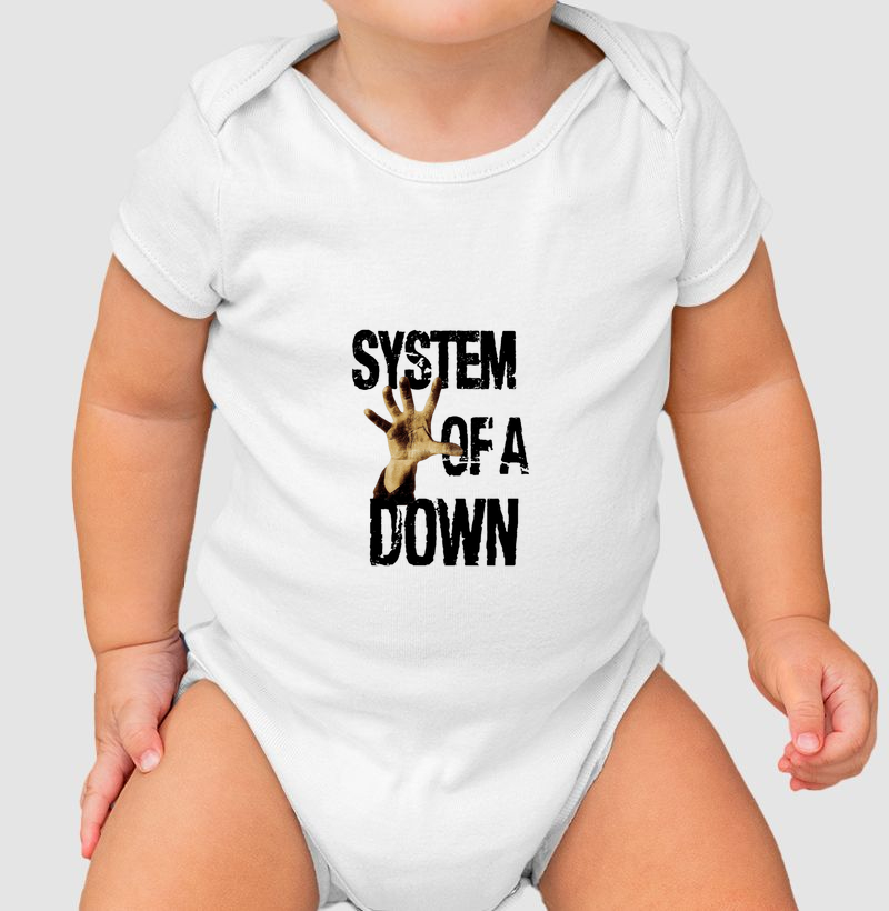 System Of a  Down - Full Hand (White)