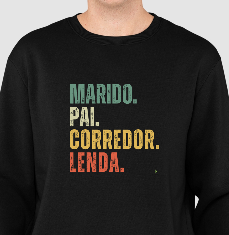 Marido, pai, corredor e lenda.