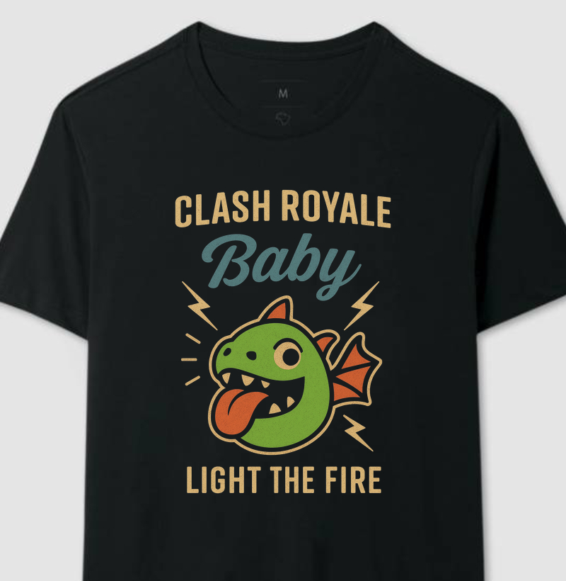 Baby Dragon Clash Royale Retro Series