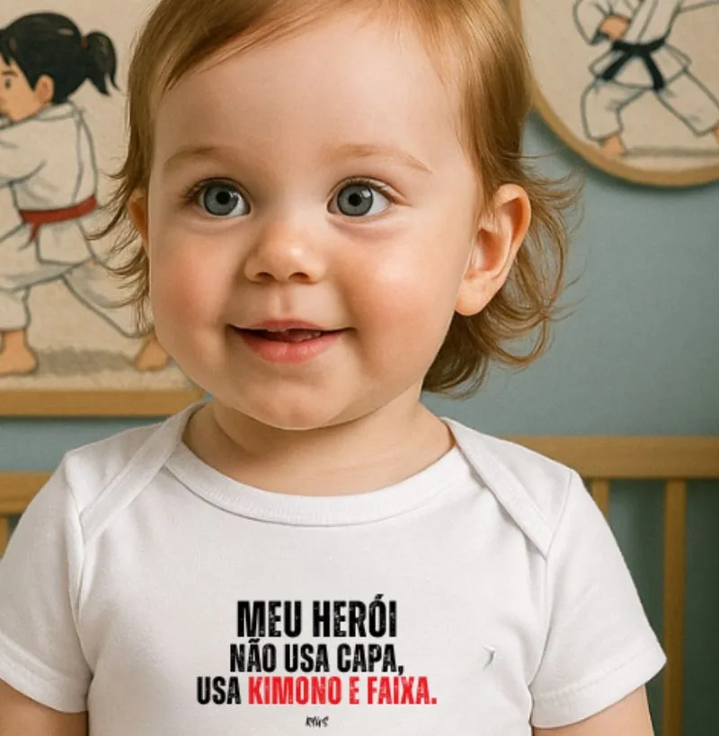 Meu herói não usa capa, usa kimono e faixa