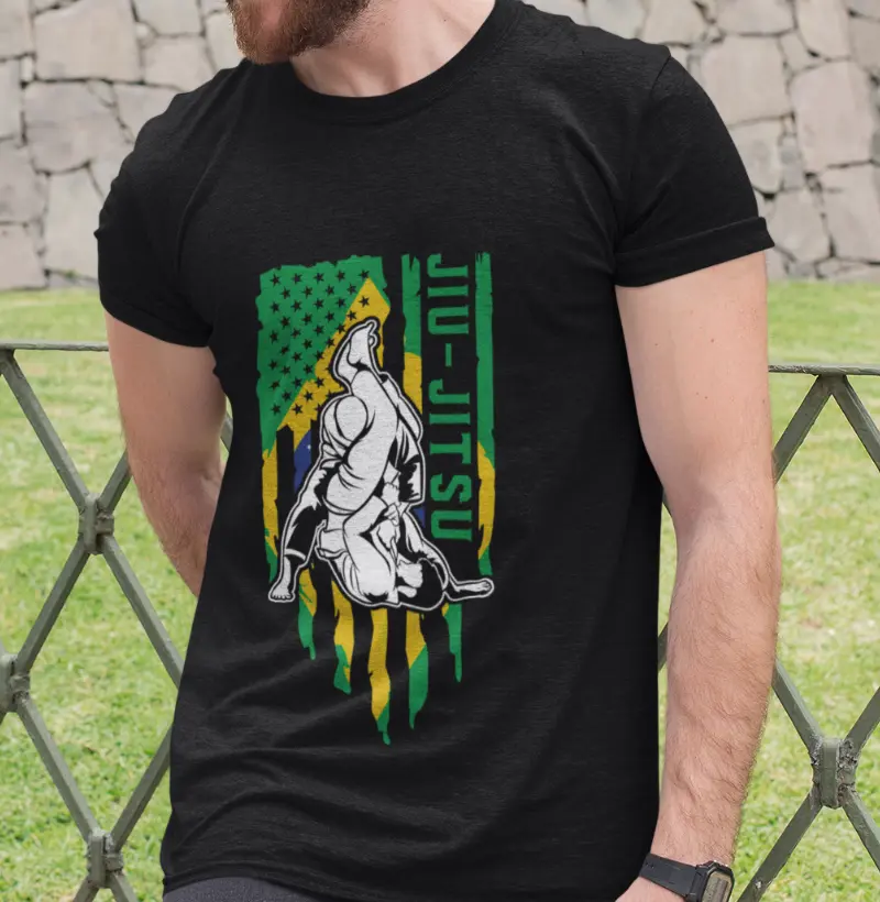 Camiseta Jiu Jitsu Brasileiro - Qualidade Reserva