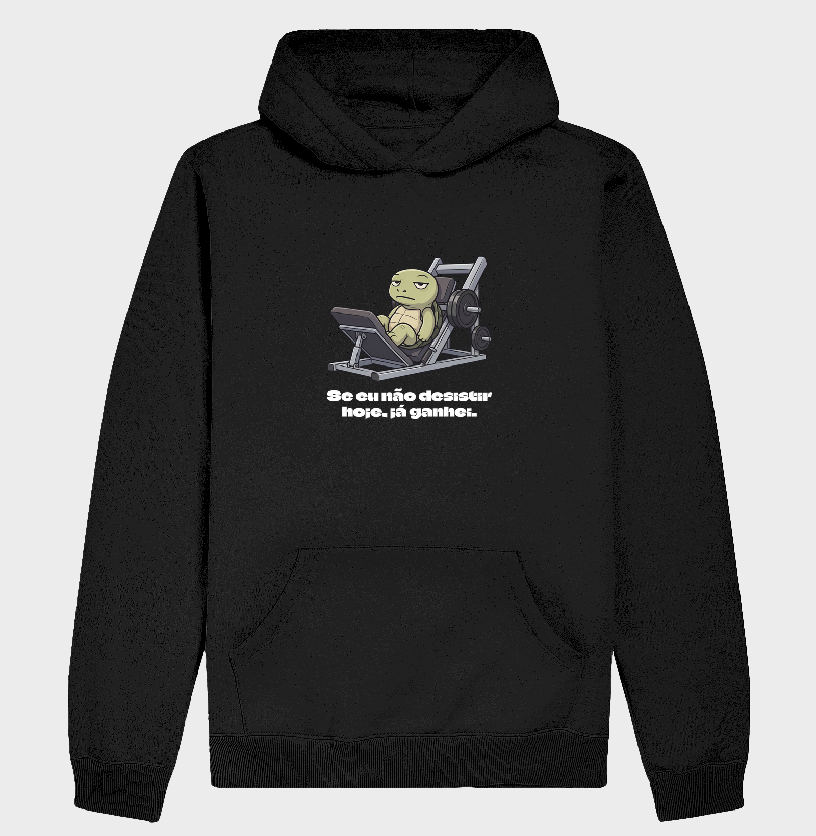 Se eu não desistir hoje, já ganhei