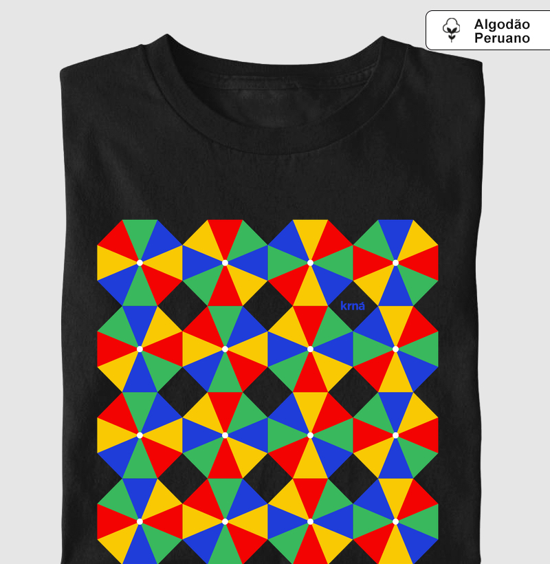 Camiseta Frevo - Sombrinhas Coloridas