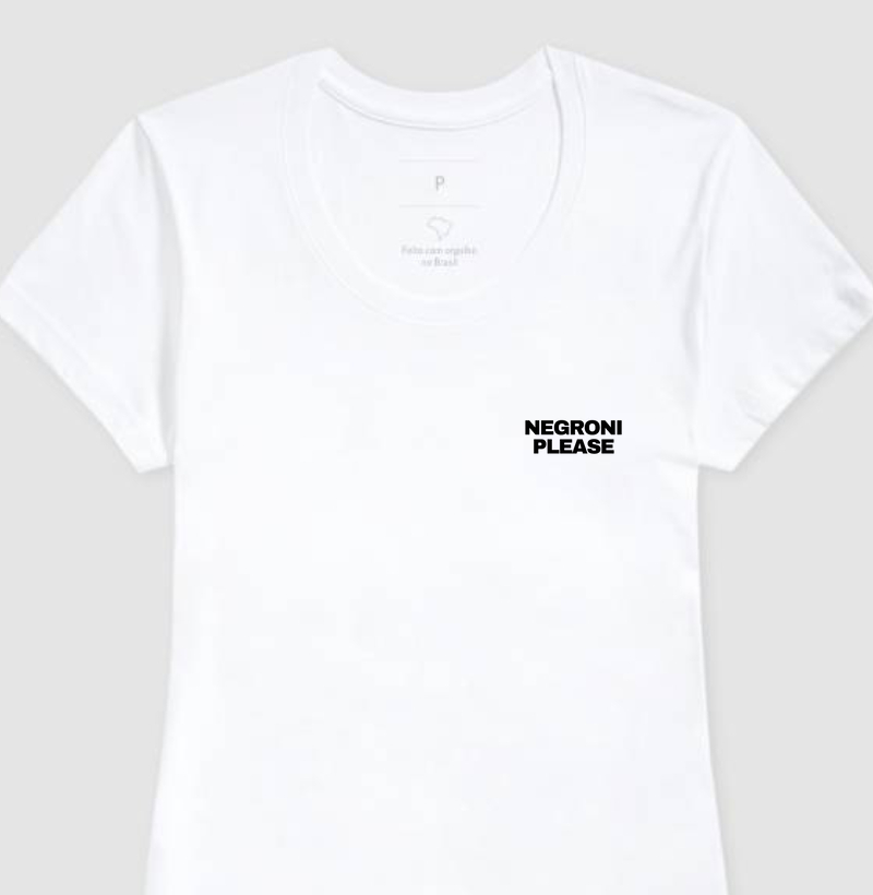 Camiseta Feminina Negroni Please